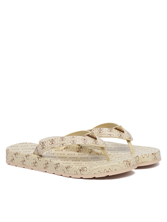 Guess В'єтнамки Guess FLJCNY FAL24 Кремовий