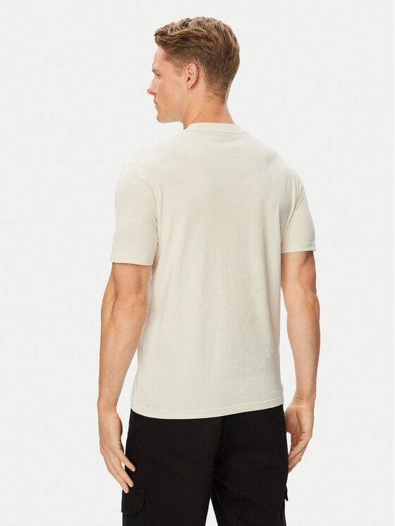 Napapijri Napapijri Camiseta Smallbox NP0A88TR Crema Regular Fit