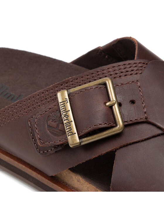 Timberland Шльопанці Timberland Amalfi Vibes Cross Slide TB0A41A1V131 Коричневий