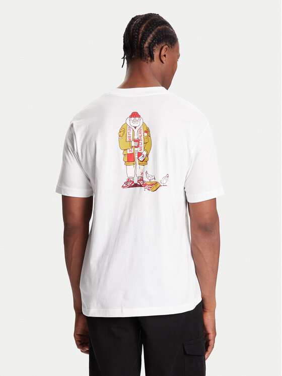 New Balance New Balance Camiseta MT53931 Blanco Regular Fit