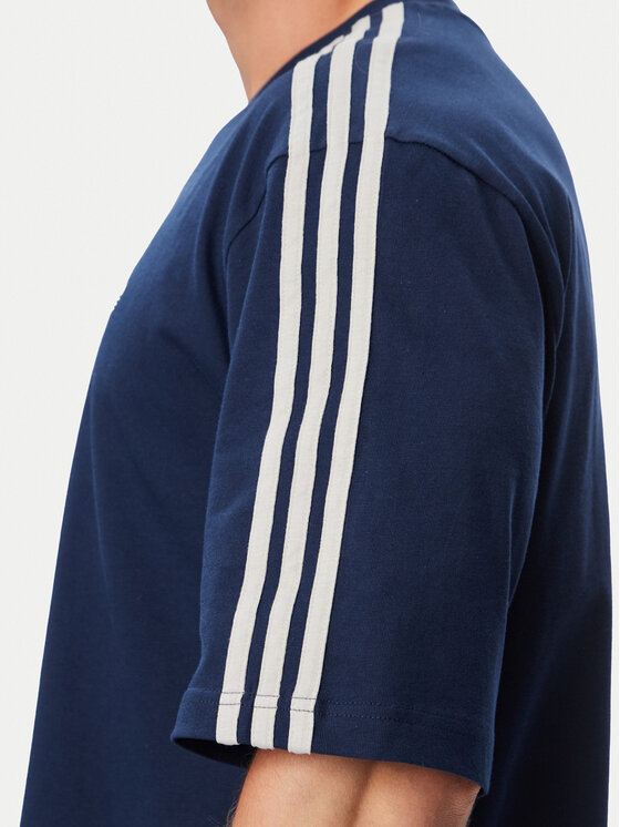 adidas adidas Футболка Adicolor 3-Stripes Oversized Tee KS7414 Cиній Oversize