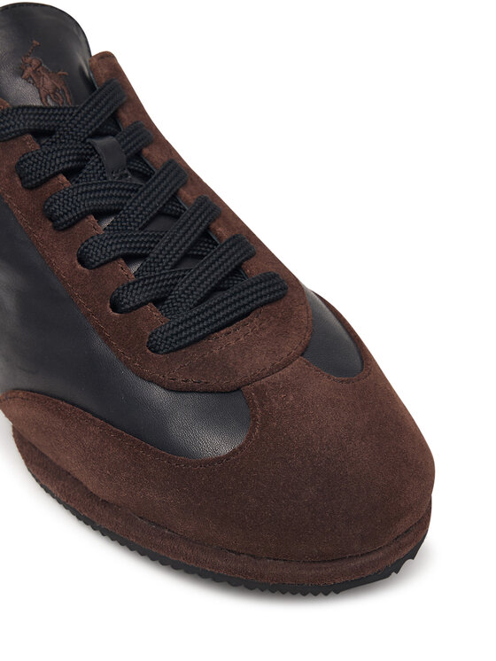 Polo Ralph Lauren Sneakersy Polo Ralph Lauren Pony Ballerina 804972893005 Čierna