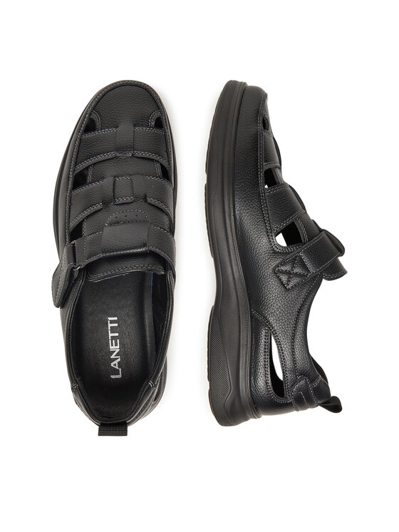 Lanetti Sandales Lanetti MSS20518-03 Melns