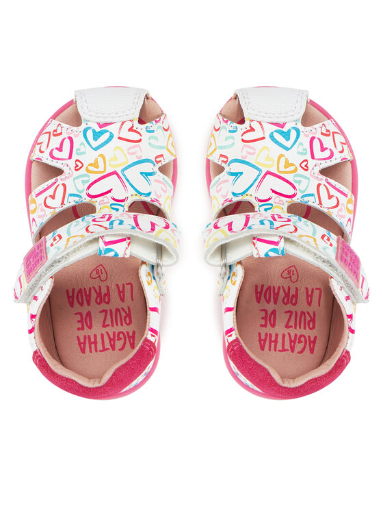 Agatha Ruiz de la Prada Босоніжки Agatha Ruiz de la Prada 252902 Білий