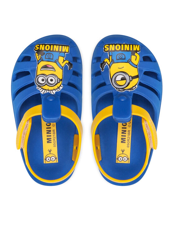 Grendene Kids Sandály Grendene Kids Minnions Hello Aranha Baby 22571 Modrá