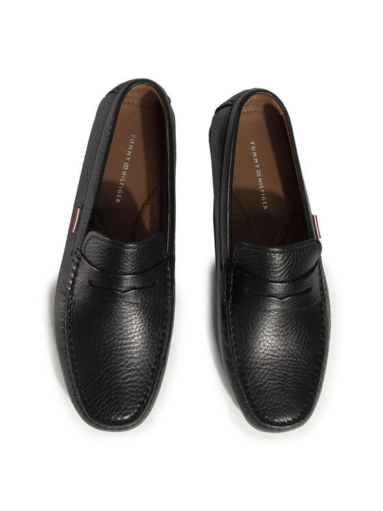Tommy Hilfiger Mocasini Tommy Hilfiger Classic Leather Penny Loafer FM0FM02719 Negru