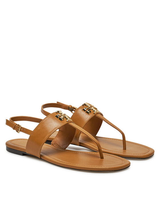 Tory Burch Босоніжки Tory Burch Eleanor 157967 Коричневий
