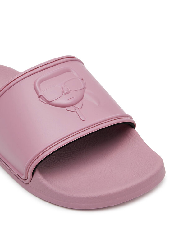 KARL LAGERFELD Шльопанці KARL LAGERFELD Kondo 2.0 KL80919M Рожевий