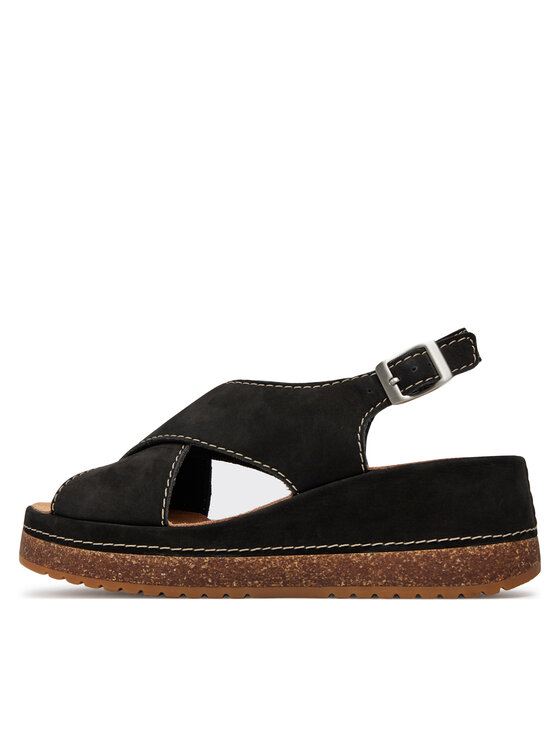 Clarks Босоніжки Clarks Kassanda Step 26177299 Чорний
