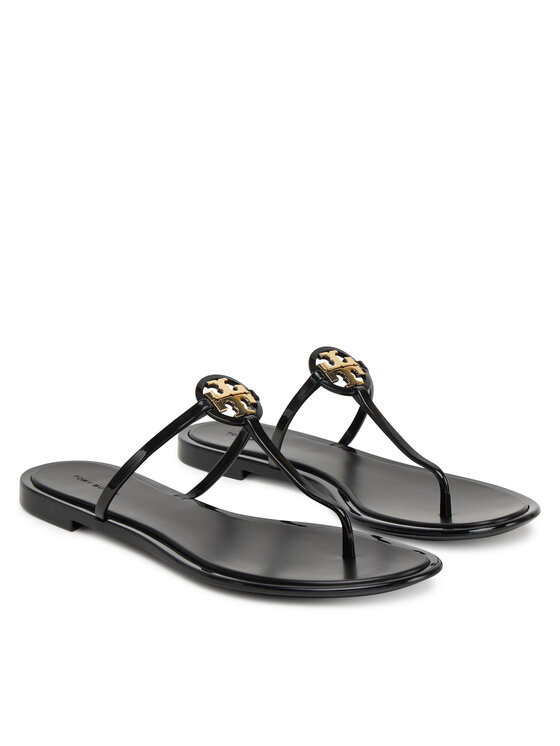 Tory Burch В'єтнамки Tory Burch Mini Miller Jelly 166808 Чорний