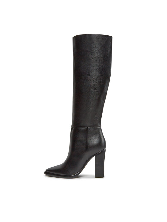 Guess Kozačky Guess Lannie FL8LNN LEA11 Černá