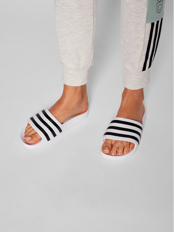adidas Šľapky adidas adilette Aqua F35539 Biela