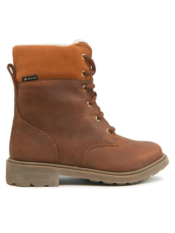 Clarks Kozačky Clarks Astrol Fur Gtx Gore-Tex 261686226 Hnědá