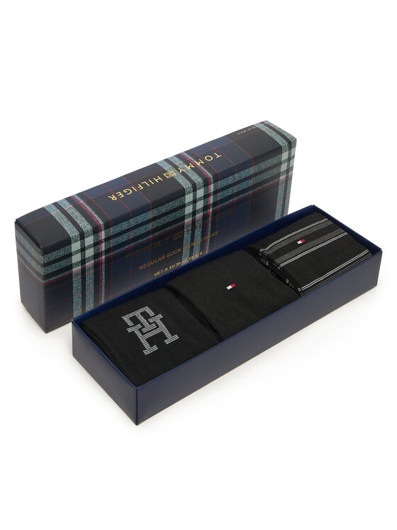 Tommy Hilfiger Skarpety długie Tommy Hilfiger 701241159 Czarny