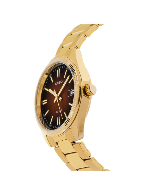 Casio Hodinky Casio MTP-1302PGC-5AVEF Hnědá