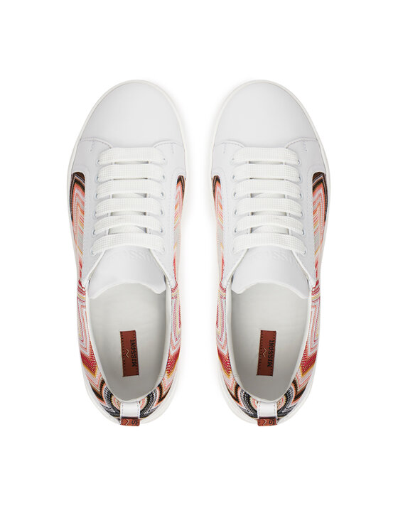 M Missoni Sneakersy M Missoni Alex MWF060_002 Biela