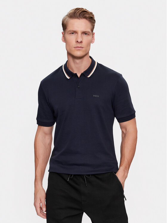 BOSS Boss Polo Penrose 38 50469360 Blu scuro Regular Fit