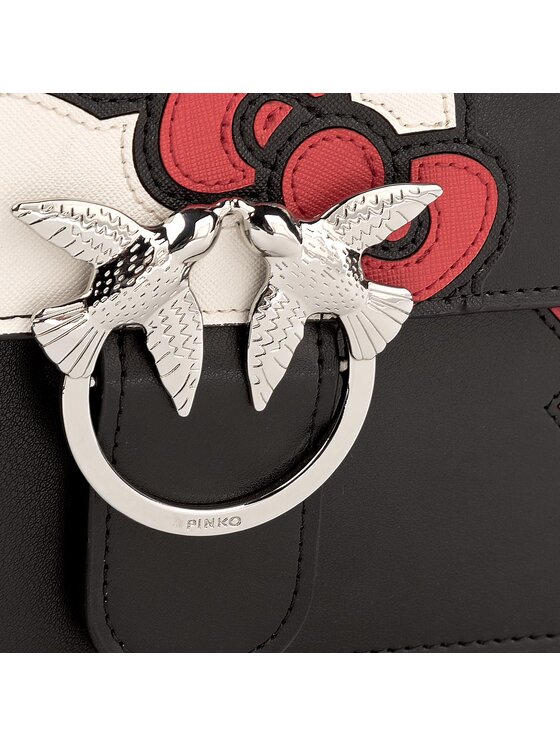 PINKO Torebka PINKO Love Hello Kitty Rock Pe 18 PLTT 1P214H Y4HC Czarny