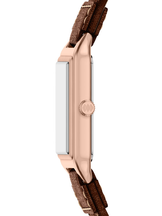 Fossil Zegarek Fossil Raquel ES5503 Brązowy ciemny