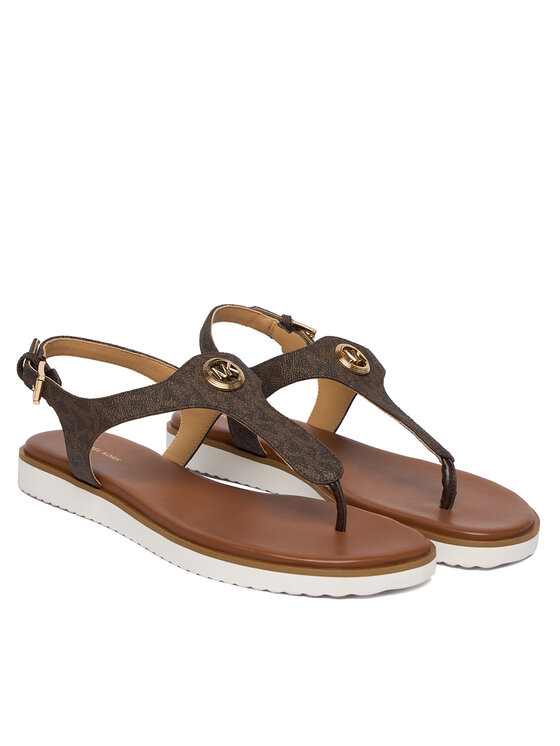MICHAEL Michael Kors Босоніжки MICHAEL Michael Kors Val Thong 40R6VAFS1B Коричневий