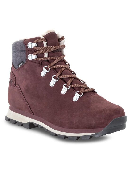 Jack Wolfskin Трекінгові черевики Jack Wolfskin Thunder Bay Texapore Mid W 4053681 Бордовий