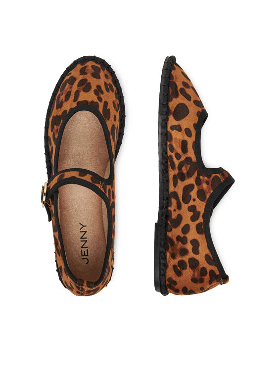 JENNY Балетки JENNY HY60163-11 Коричневий