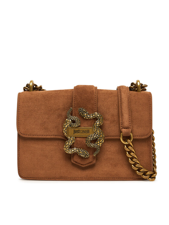 Just Cavalli Táska Just Cavalli Iconic Snakes 81RA4BAF ZSE74 Barna