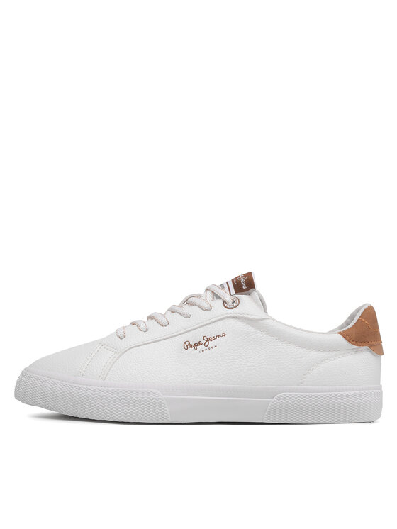 Pepe Jeans Sneakersy Pepe Jeans Kenton Max W PLS31445 Biały