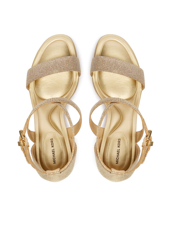 MICHAEL Michael Kors Sandale MICHAEL Michael Kors Alexa Block 40S6AXMS1D Auriu