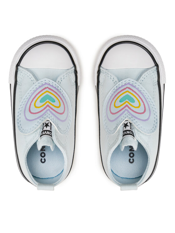 Converse Кеди Converse Chuck Taylor All Star Heart Strap Easy-On A08380C Сірий