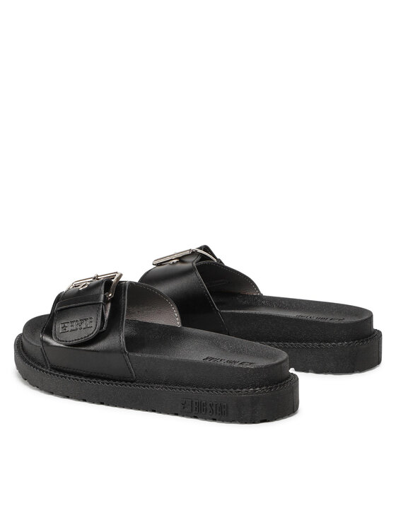 Big Star Shoes Klapki Big Star Shoes JJ274A307 Czarny