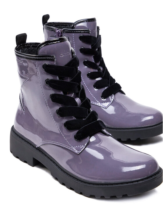 Geox Kozaki Geox Jr Casey J9420G 000HH C8016 M Fioletowy