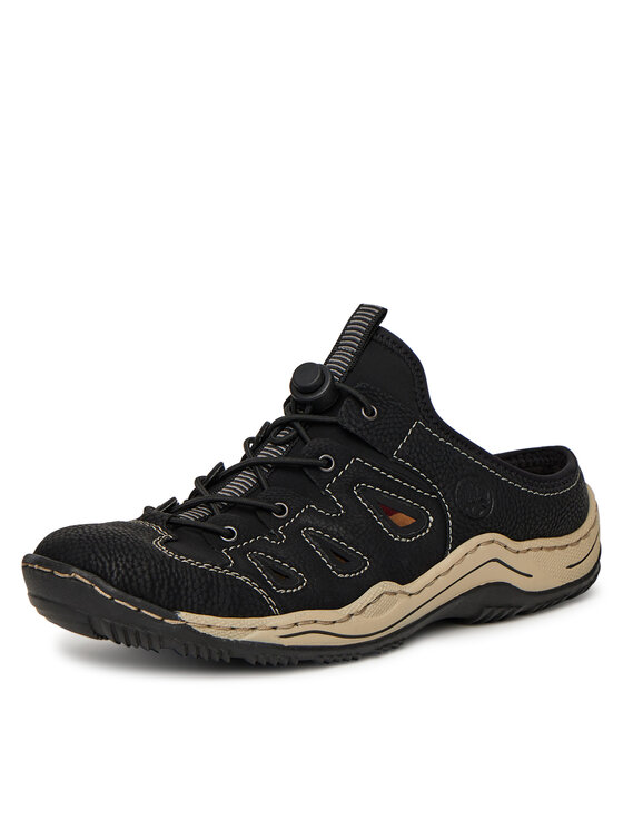 Rieker Nazouváky Rieker L0567-00 Černá