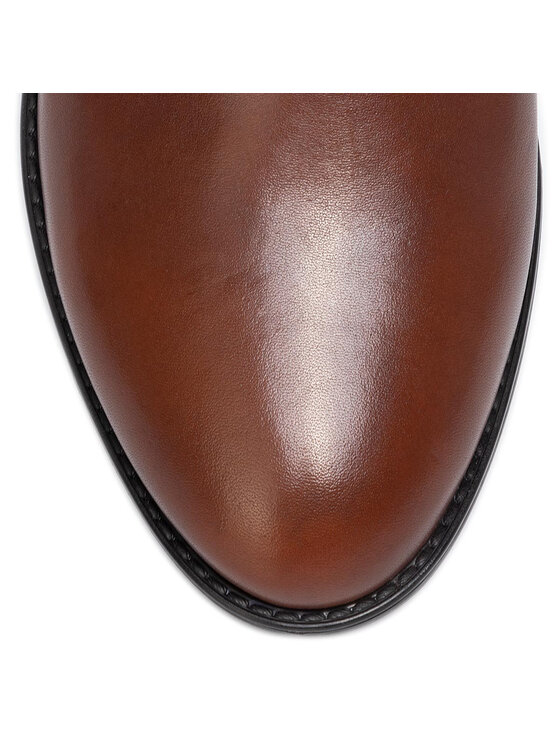 Geox Čižmy vo vojenskom štýle Geox D Felicity D D84G1D 00043 C0013 Hnedá