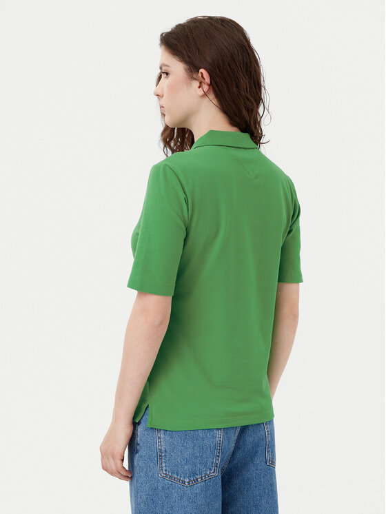Tommy Hilfiger Tommy Hilfiger Poloshirt 1985 WW0WW43224 Grün Regular Fit