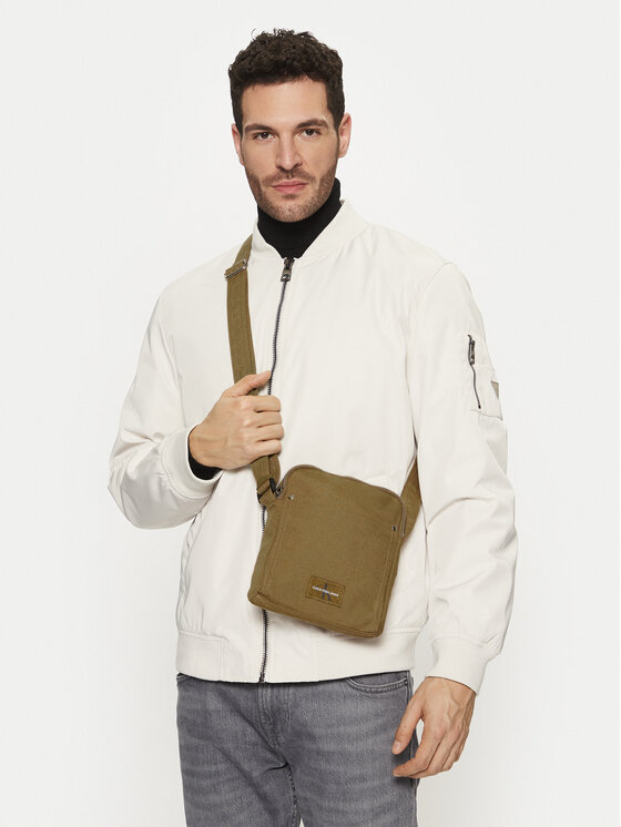 Calvin Klein Jeans Мъжка чантичка Calvin Klein Jeans Sport Essentials K50K512571 Кафяв