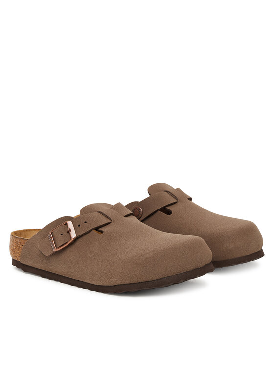 Birkenstock Шльопанці Birkenstock Boston Kids 1030809 S Коричневий
