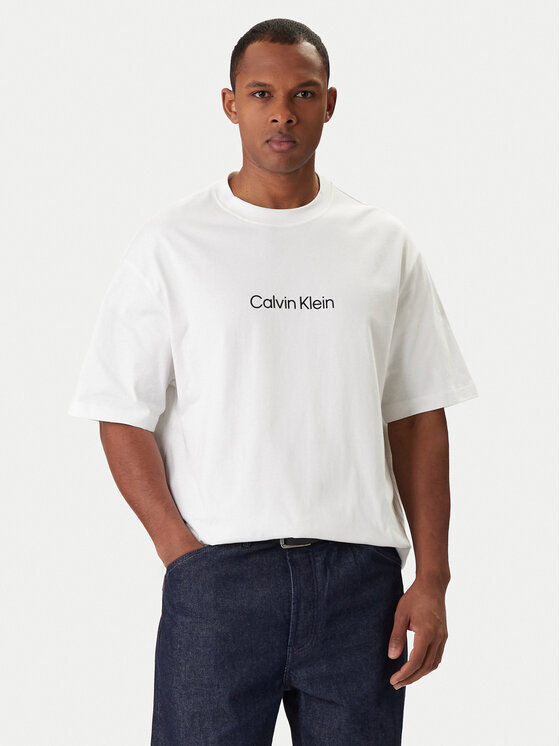 Calvin Klein Calvin Klein Camiseta LV040HM228 Blanco Relaxed Fit