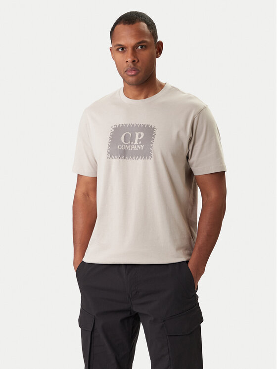 C.P. Company C.P. Company Camiseta 20CMTS723A005100W Beis Regular Fit