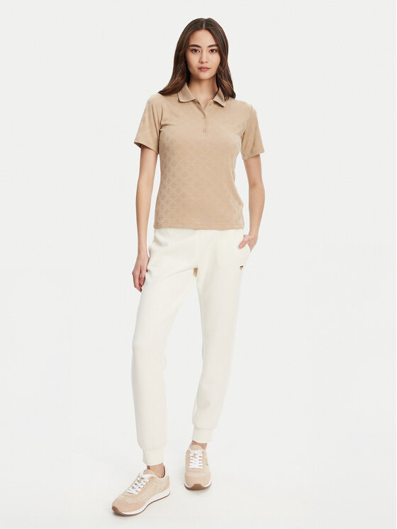 Guess Guess Pólóing V5YP01 KCX12 Bézs Regular Fit