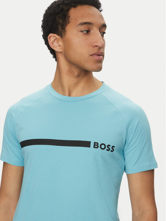 BOSS BOSS Футболка 50517970 Голубий Slim Fit