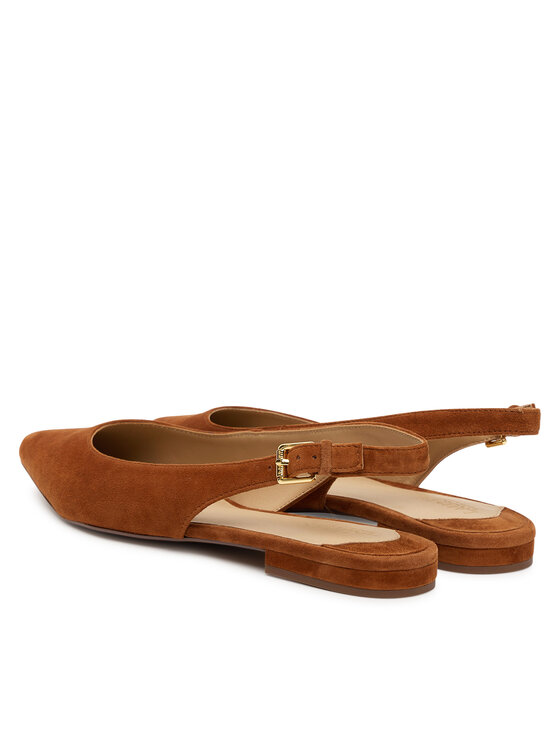 LAUREN RALPH LAUREN Balerinke LAUREN RALPH LAUREN 802967746002 Rjava