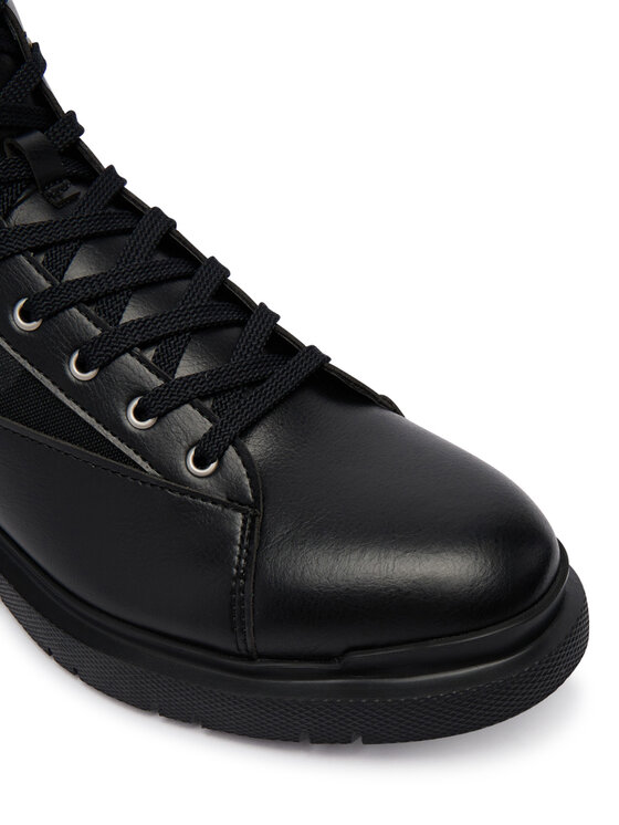 HUGO Черевики HUGO Nash halb 50573106 Чорний