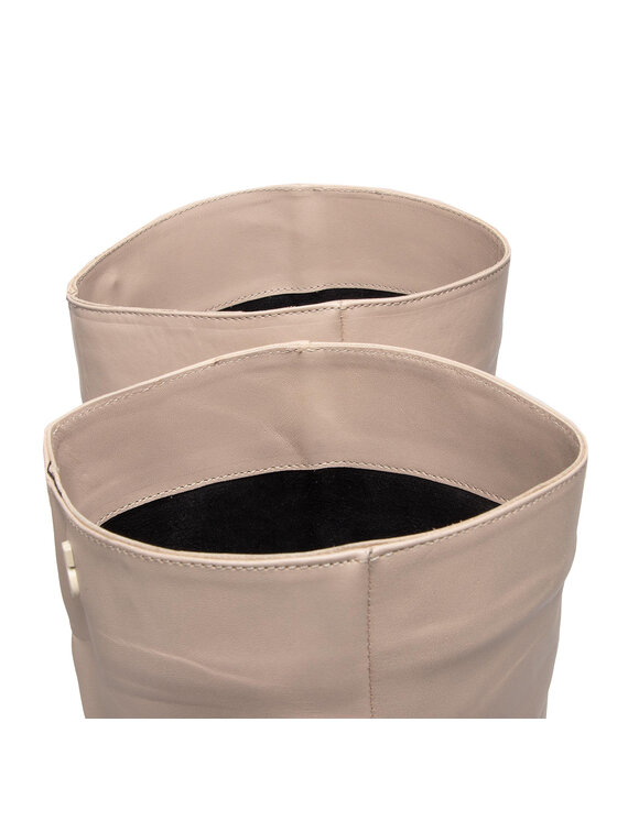 Simple Kozačky Simple SL-18-02-000051 Béžová