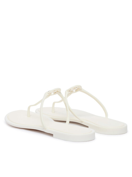 Tory Burch В'єтнамки Tory Burch Mini Miller Jelly 166808 Білий
