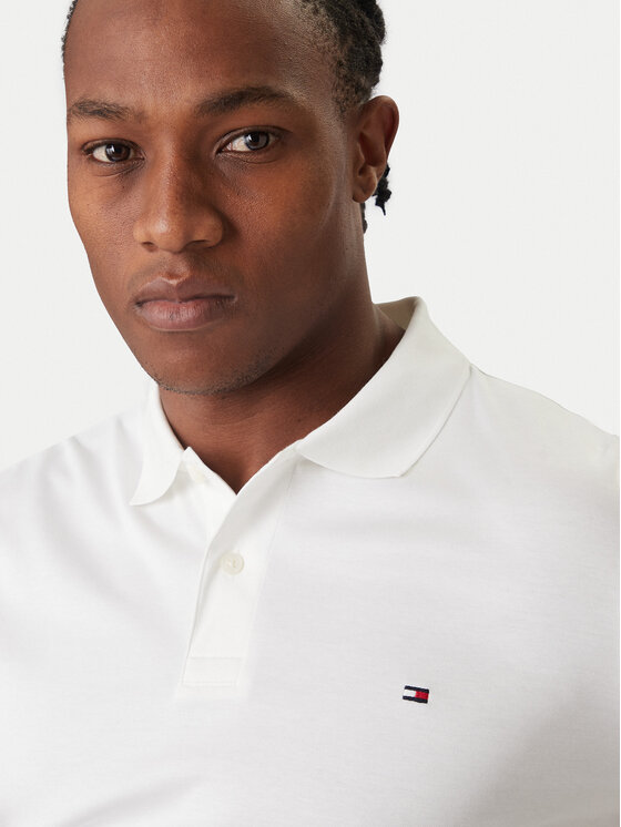 Tommy Hilfiger Tommy Hilfiger Polo Essential MW0MW35585 Λευκό Regular Fit
