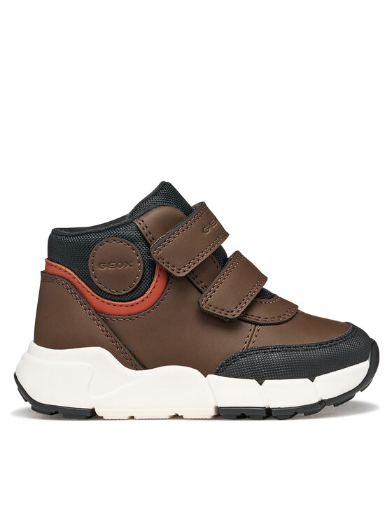 Geox Μποτίνια Geox B Flexyper Mini Boy B666GA 0MEBC C6R6B S Σκούρο καφέ