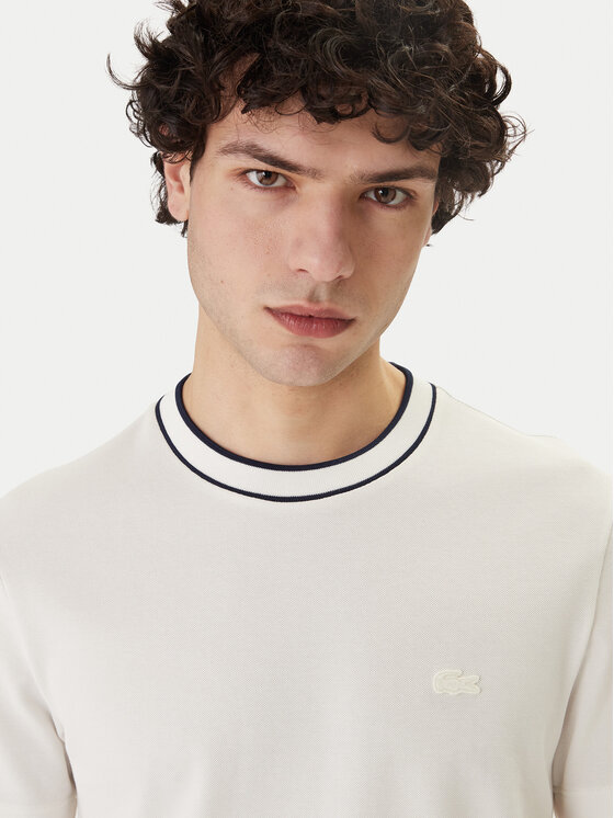 Lacoste Lacoste Camiseta TH8174 Blanco Regular Fit