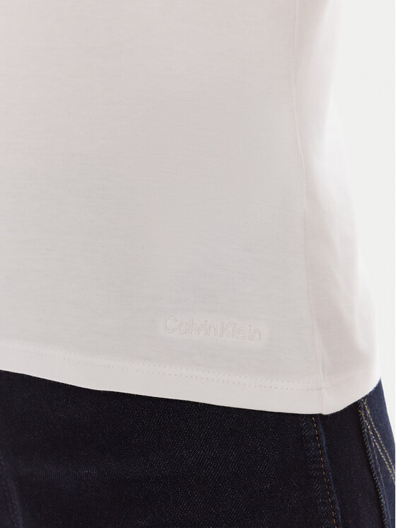 Calvin Klein Calvin Klein Marškinėliai LV044C216G Balta Regular Fit