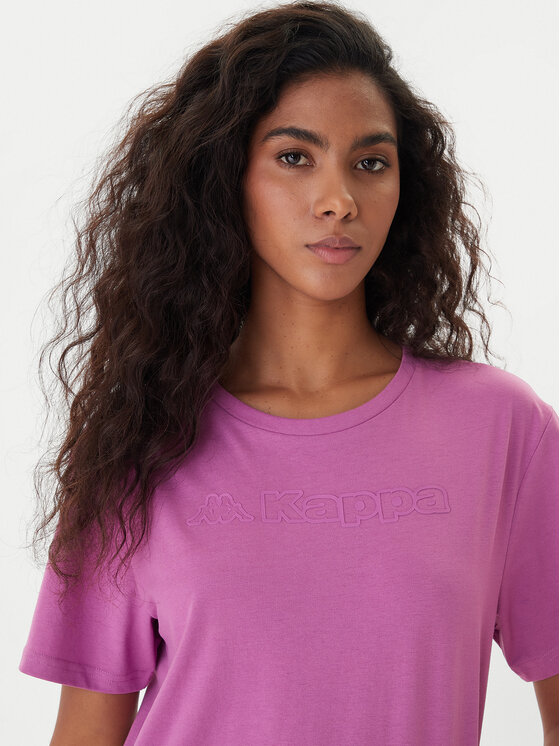 Kappa Kappa Camiseta Frega 351M1KW Violeta Regular Fit